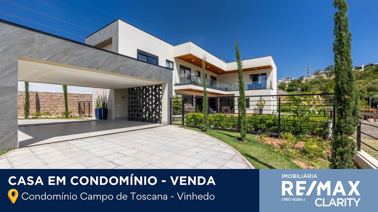 Casa à venda no Condomínio Campo de Toscana em Vinhedo/SP