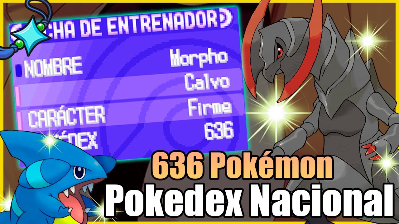 Cómo Completar la  Pokédex Nacional de Blanco y Negro 2 - 636 Gen 5 Pokémon