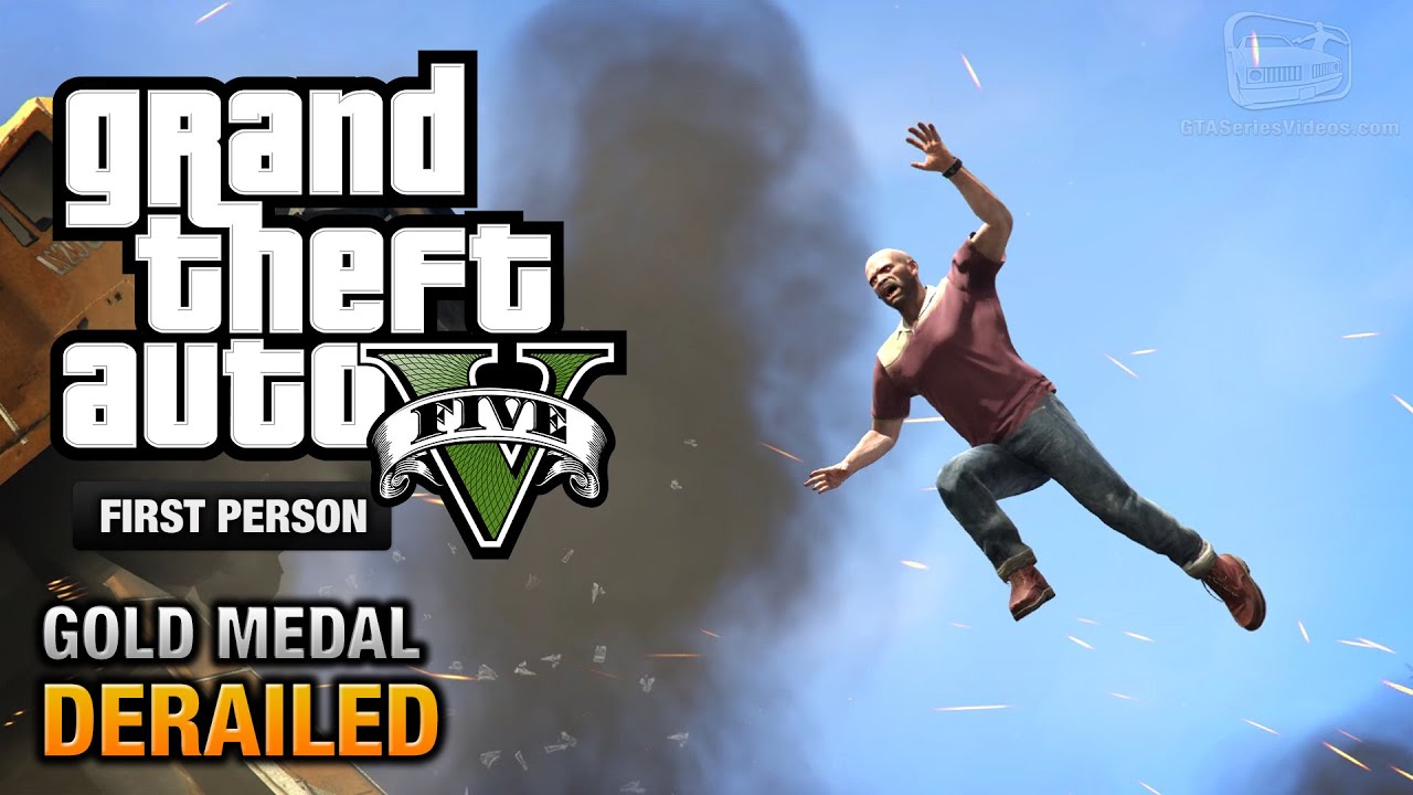 GTA 5 - Mission #53 - Derailed [First Person Gold Medal Guide - PS4]