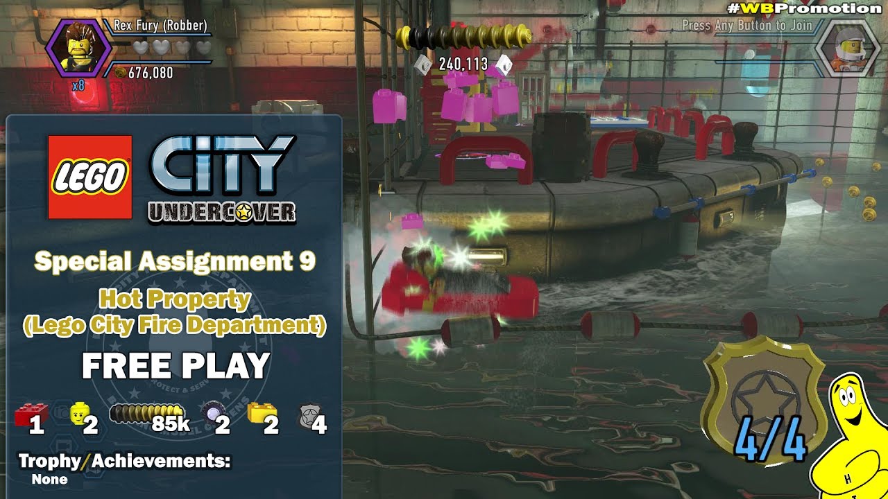 Lego City Undercover: Special Assignment 9 Hot Property (Lego City Fire Department) БЕСПЛАТНАЯ ИГ...