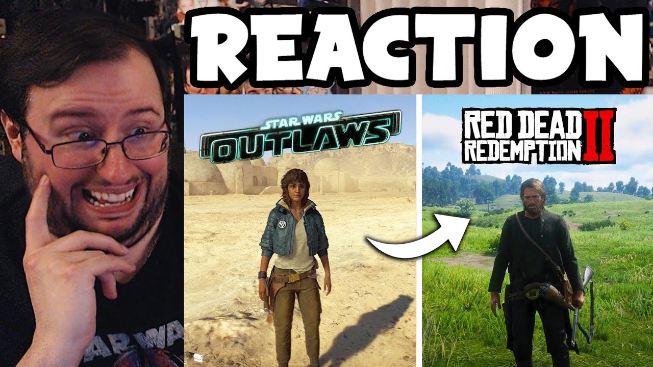 Gor's "Star Wars Outlaws vs Red Dead Redemption 2 Physics and Details Comparison" REACTION