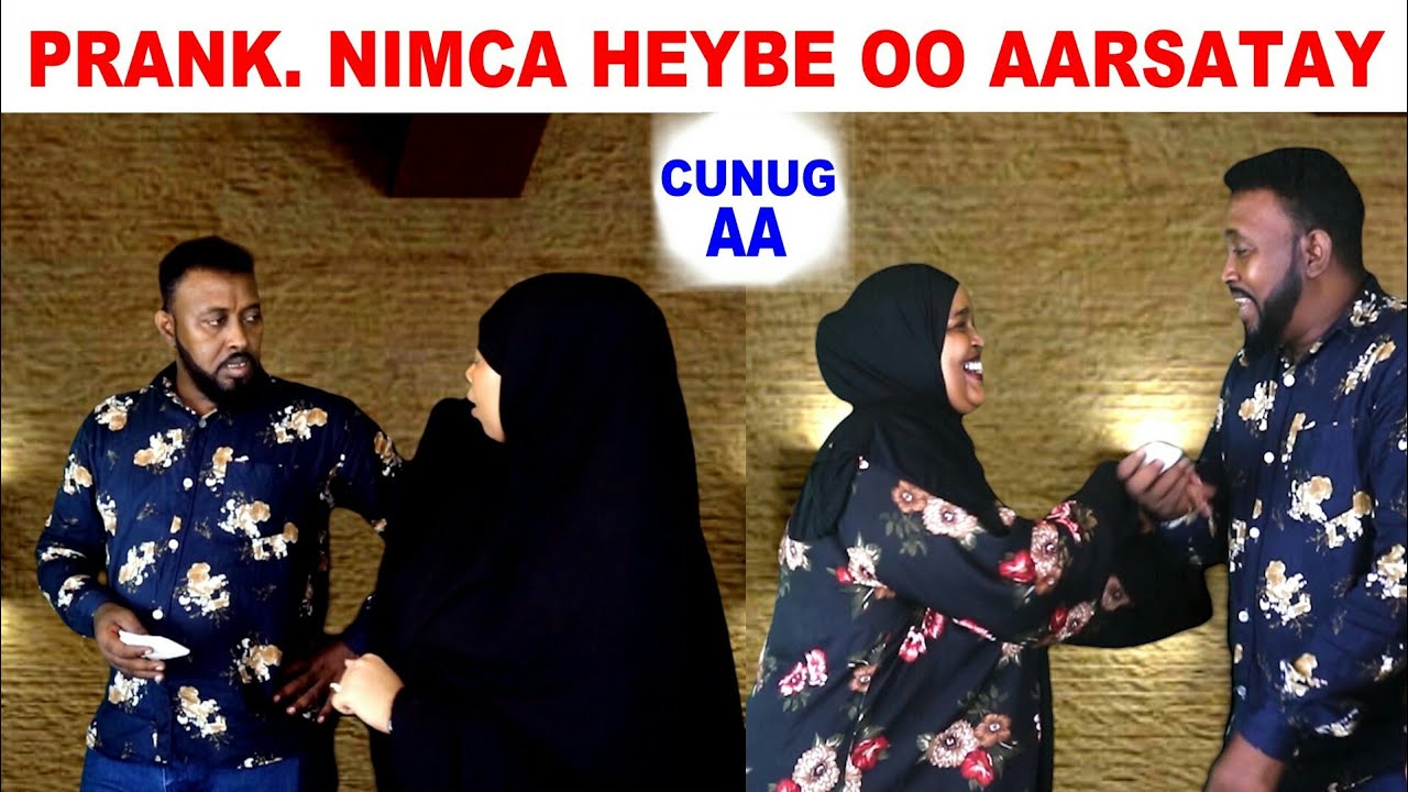 (PRANK) NIMCA HEYBE IYO RASHA OO KA AARSADAY YACKOO!!