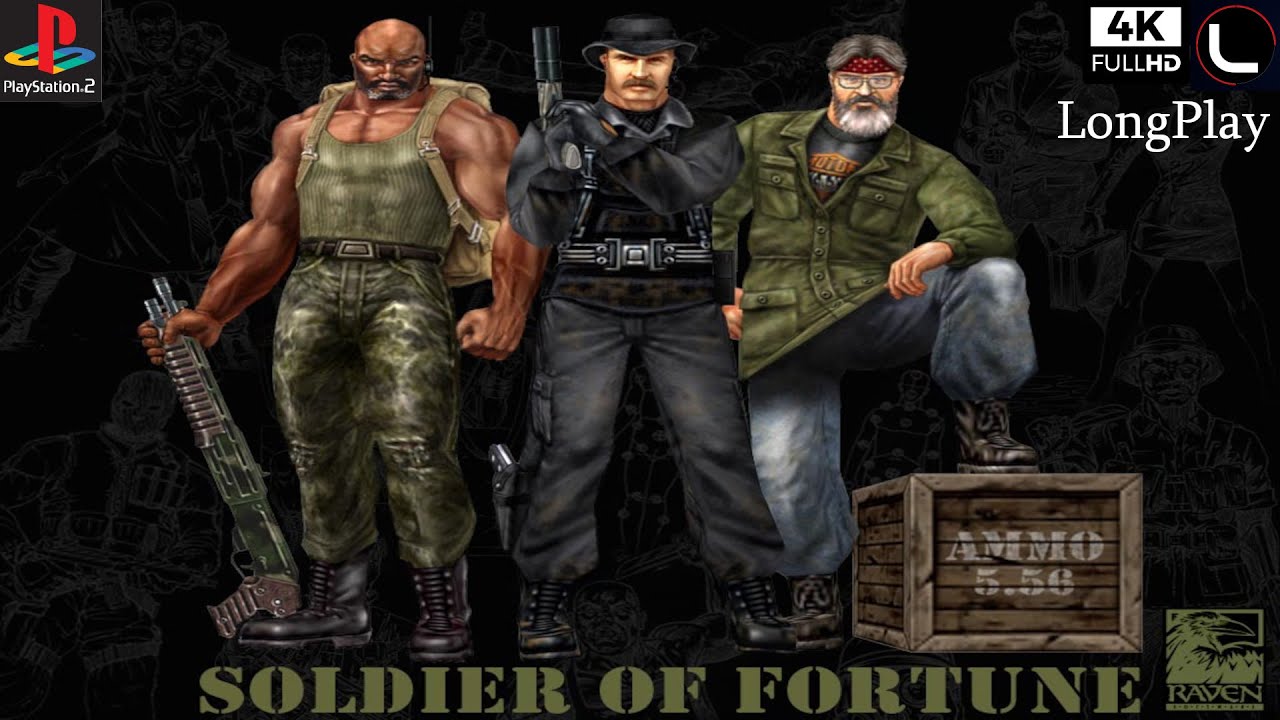PS2 - Soldier of Fortune: Gold Edition - LongPlay [4K:60FPS] 🔴