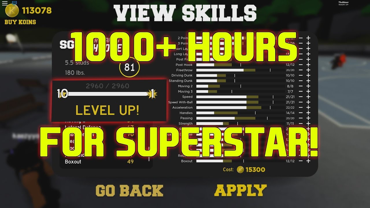 IT TOOK OVER 1000 HOURS TO HIT SUPERSTAR.. [RB WORLD 3 BETA] [ROBLOX]