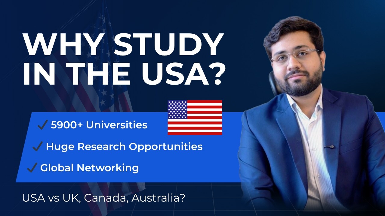 5 Reasons to Study in USA in 2026 | USA vs UK, Canada, Australia Explained