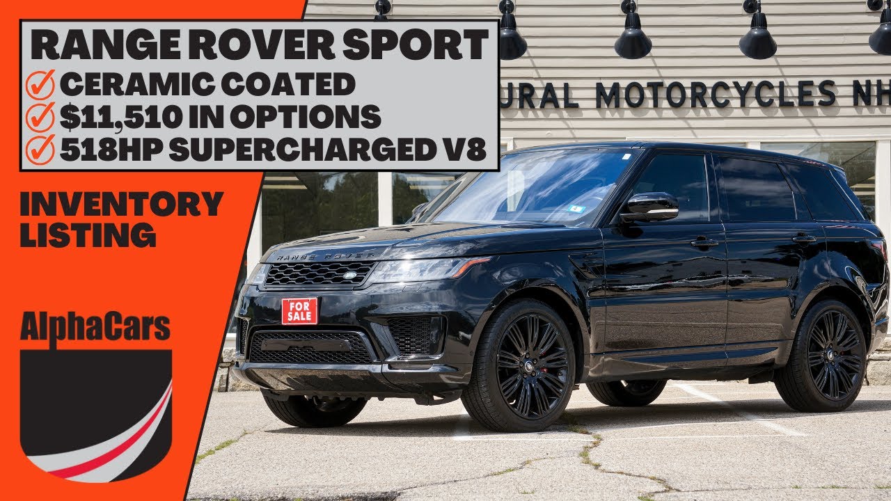 Supercharged Luxury: 2018 Range Rover Sport Dynamic