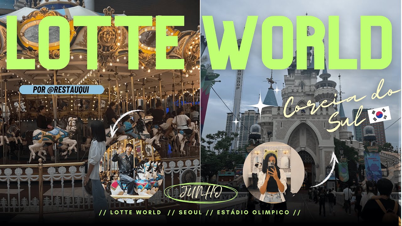 COREIA | EP. 13 - UM DIA NO LOTTE WORLD