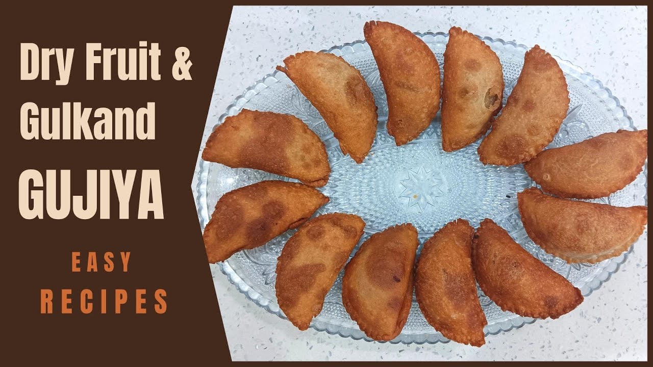 Dry Fruits Gujiya Recipe | Karanji kaise banate hain |  Diwali Sweet Recipes