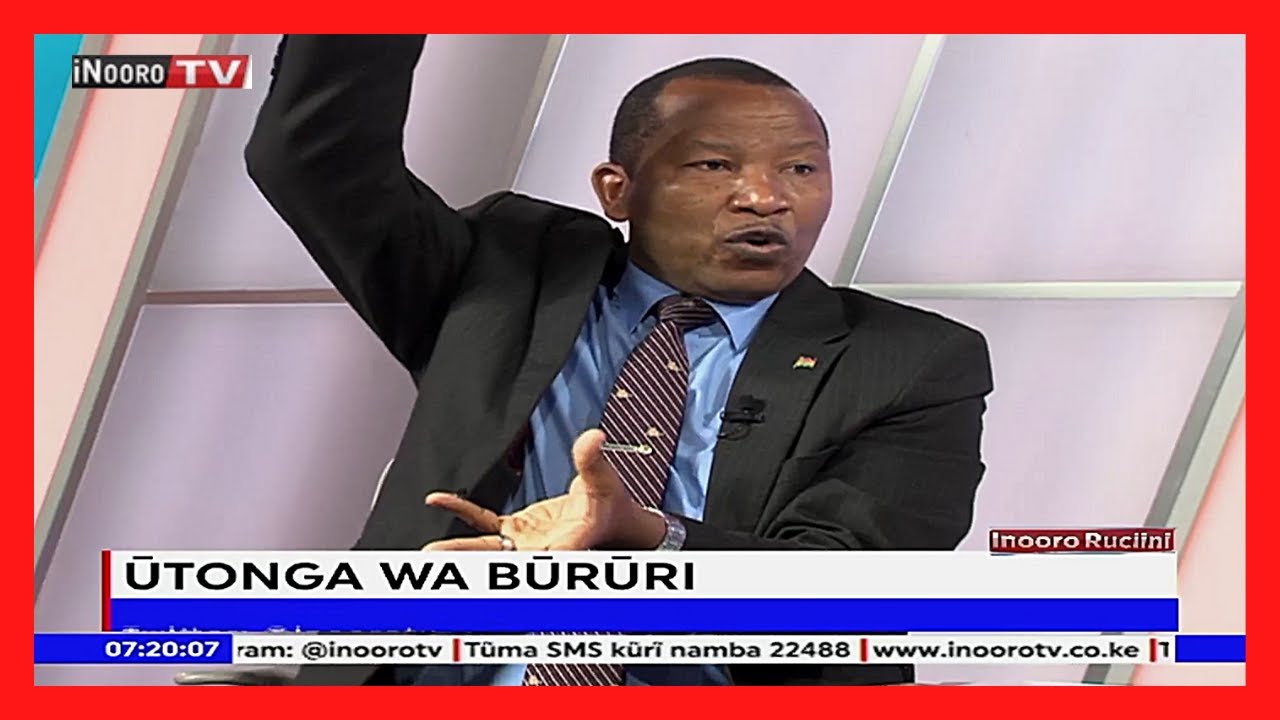 Paul Kibicho gũtarĩria Bottom-Up na Trickle-Down arĩ njĩra cia gũkũria ũtonga wa bũrũri