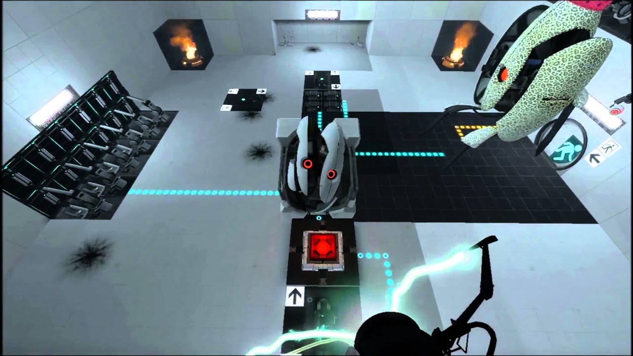 [OLD, NEW ONE IN DESCRIPTION!] - Animal King Turret Battle | Portal 2