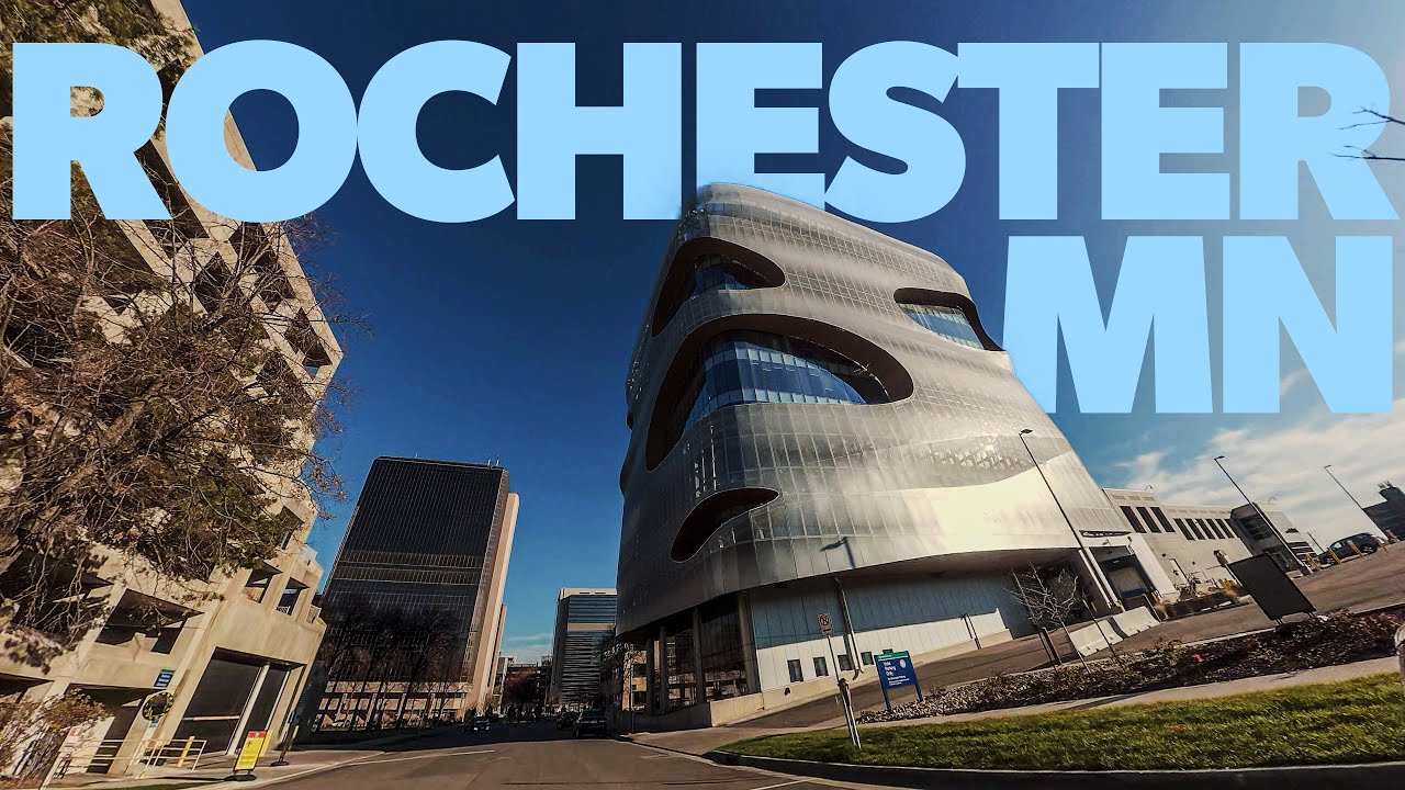 Relaxing POV Drive in Rochester, Minnesota | Mayo Clinic, Downtown & Surroundings