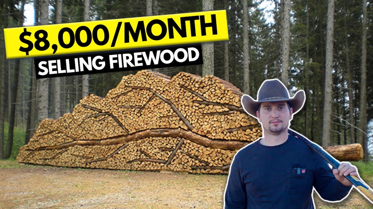How To Start $8,000/Month Firewood Side Hustle Business