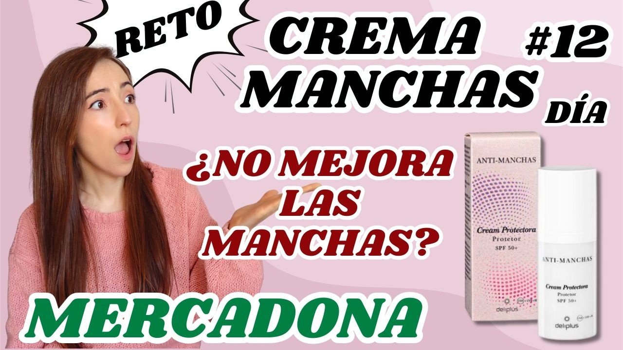 Крем от пигментных пятен Mercadona SPF50+ 🔬 | Разве он не улучшает состояние пигментных пятен? 😲