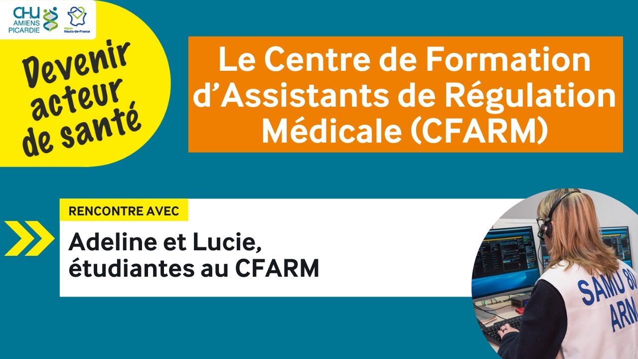 [#Etudiants​​] Rencontre avec Adeline et Lucie étudiantes au CFARM du CHU Amiens-Picardie