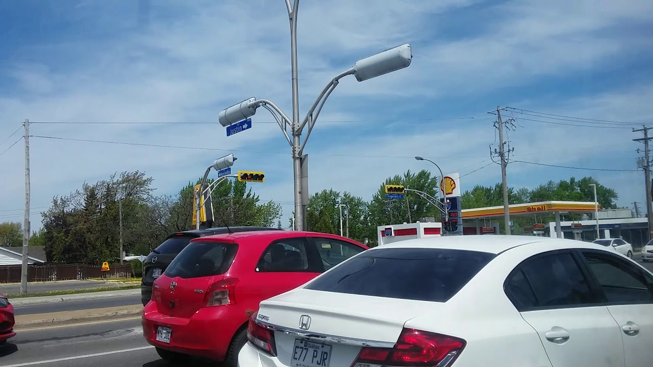 #55 STL bus, inbound (southbound), greater Montreal - i/ii