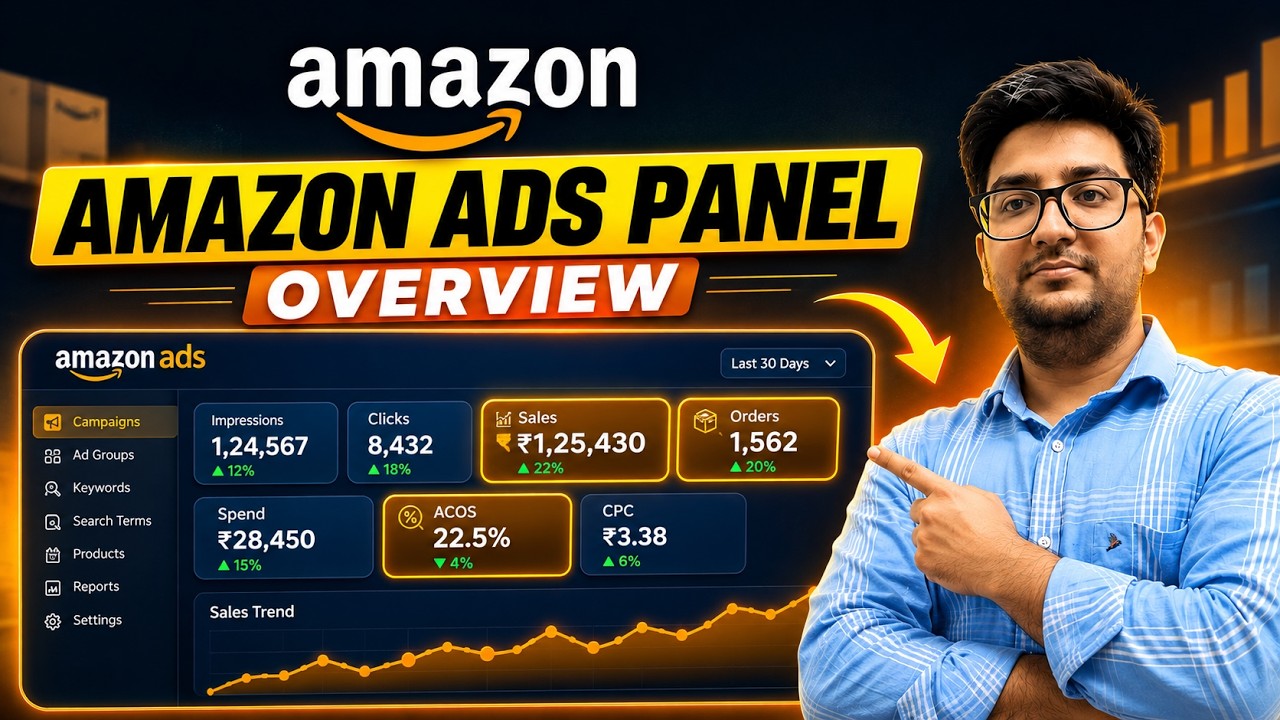 AMAZON ADS PANEL: Complete Overview for Beginners