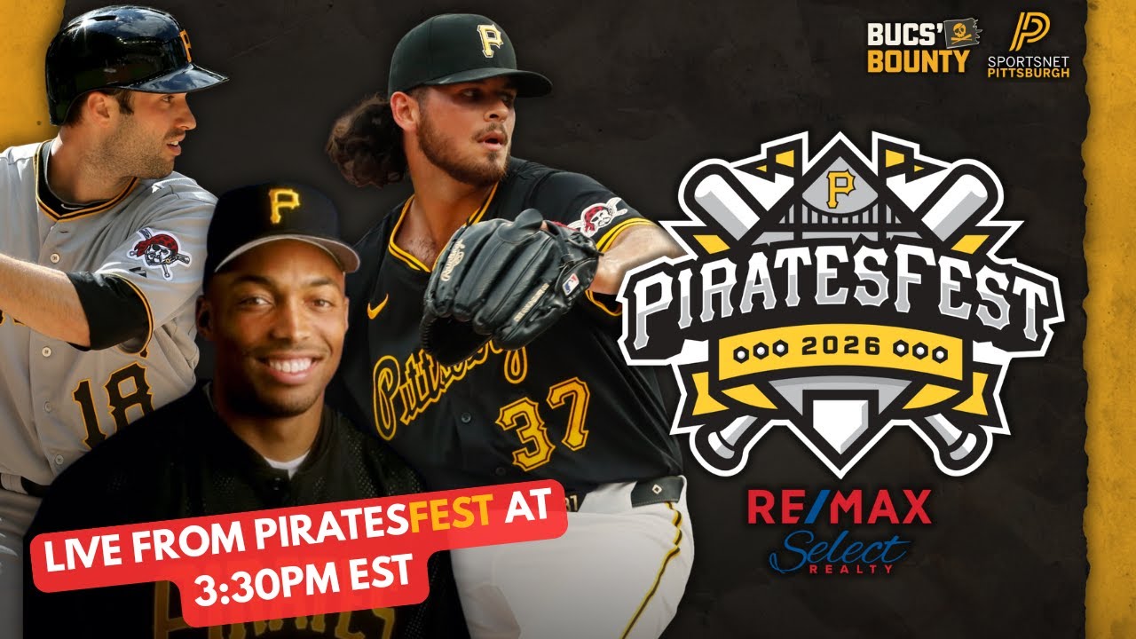 Bucs’ Bounty LIVE from PiratesFest 2026 (ft. Jared Jones, Neil Walker & Kevin Young)