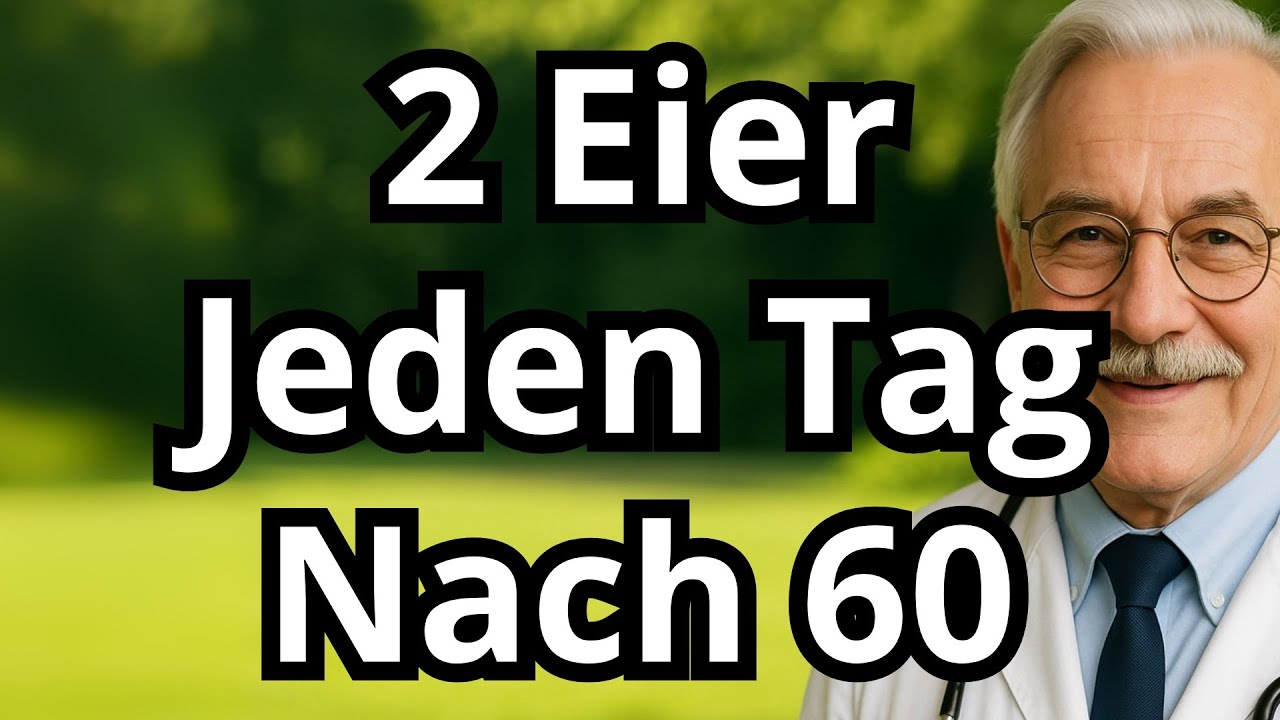 SENIOREN: Was mit Ihrem Körper passiert, wenn Sie nach 60 jeden Tag Eier essen