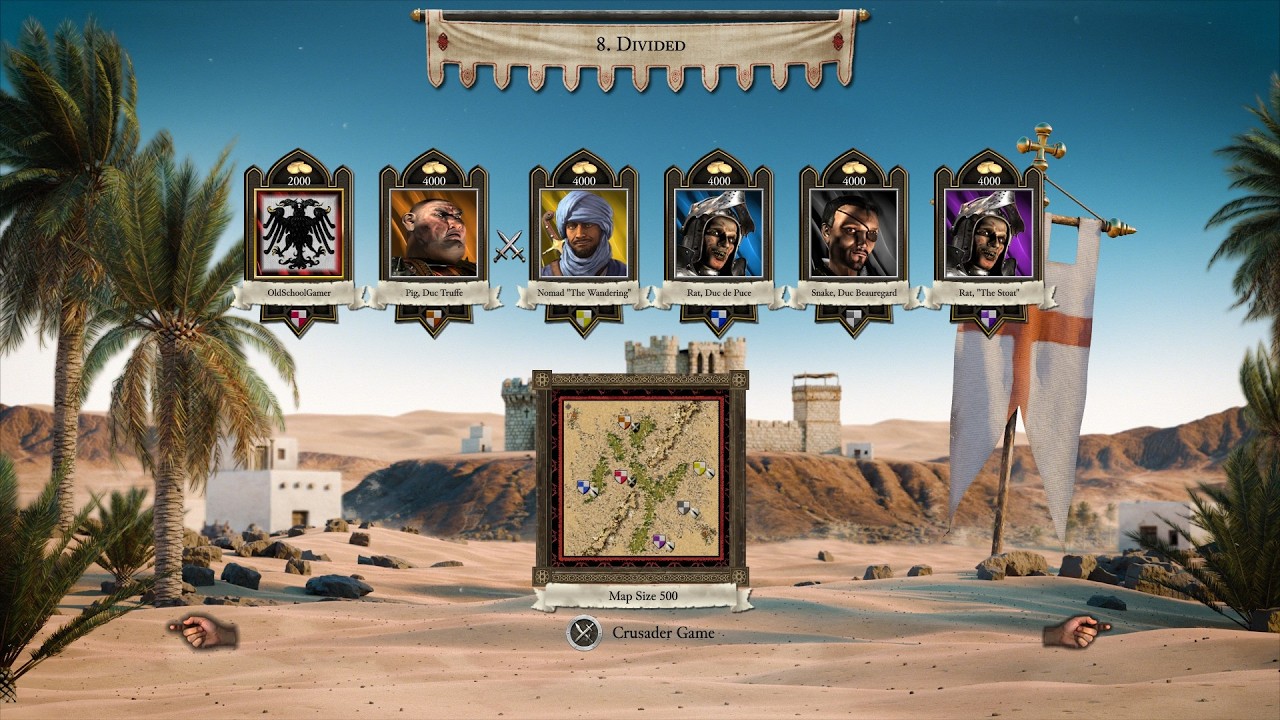 Trail of the Leopard (Very Hard) 8: Divided - Stronghold Crusader Definitive Edition