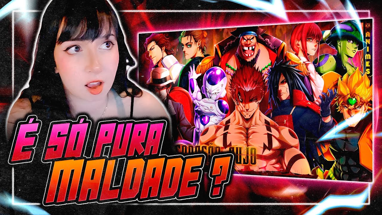 QUAL SEU VILÃO DE ESTIMAÇÃO? | Vilões (Animes) - Coração Sujo | @M4rkim ​