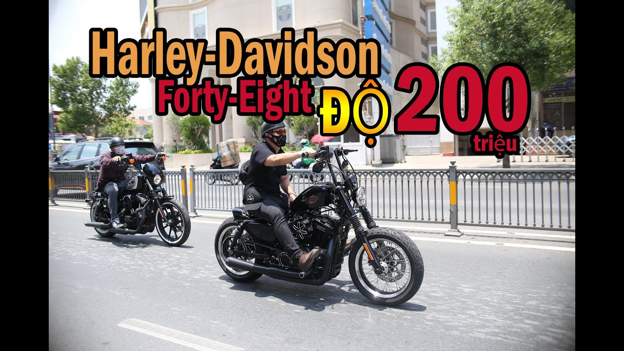 XE Harley - Davidson Forty Eight 48 độ đồ chơi hơn 200tr có gì đặc biệt ? |Motor Vlog