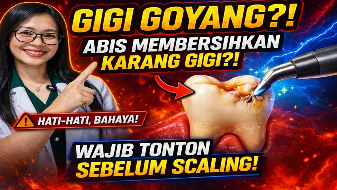 Gigi goyang setelah membersihkan karang gigi atau scaling ❓ Dokter Gigi Channel
