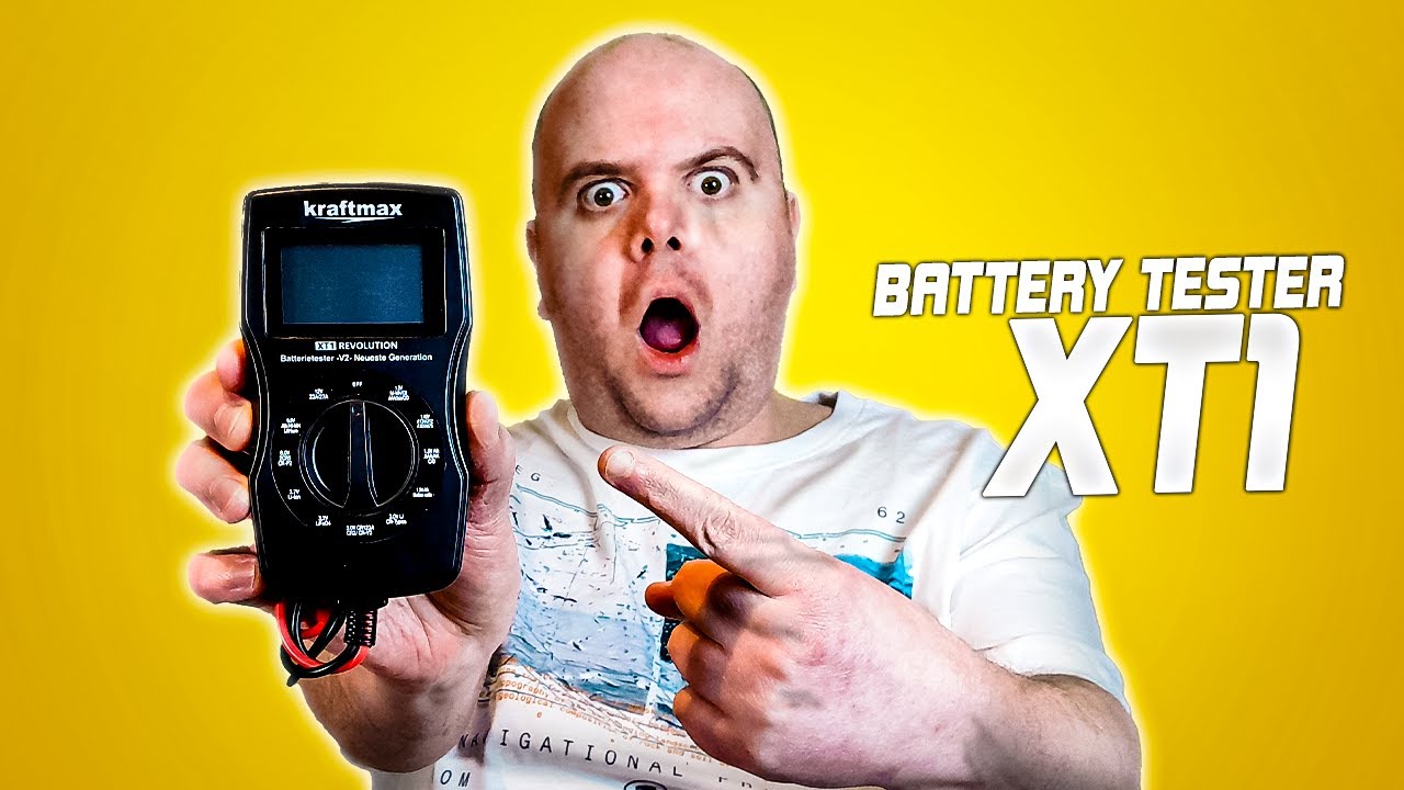 Kraftmax BATTERY TESTER✅ XT1 REVOLUTION😱for HOME & WORK