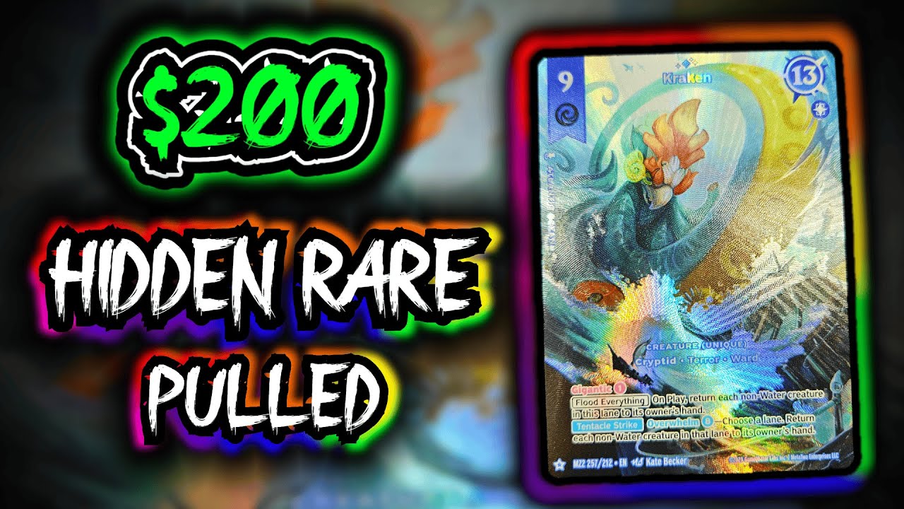 MetaZoo - $200 Torrential Tides Hidden Rare Pulled!! + MORE 👀🤯🌊🐸