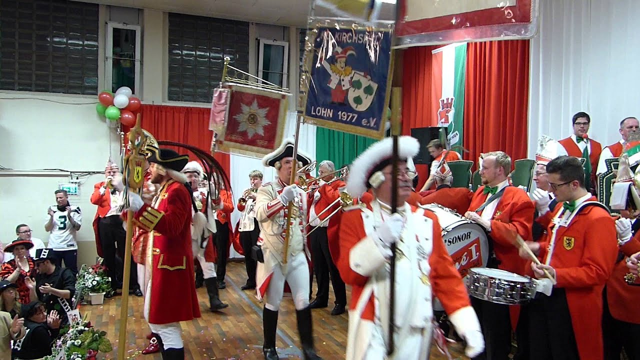 Ausmarsch Prinzentross bei der Sitzung in Röhe