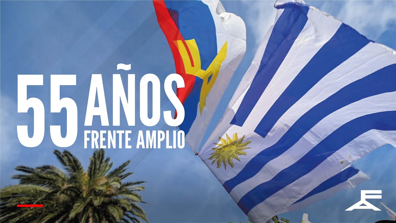 55 a&ntilde;os del Frente Amplio 🔴🔵⚪️