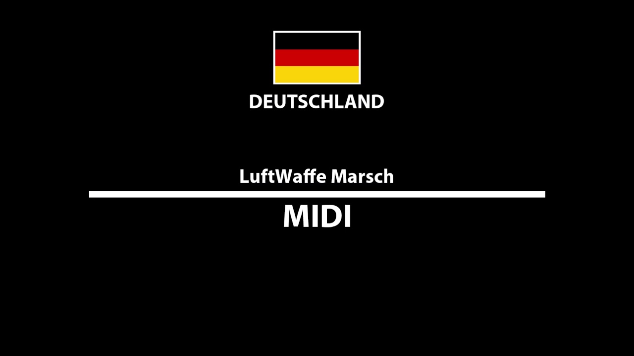 [OST] Luftwaffe marsch, aces high march [Remake]