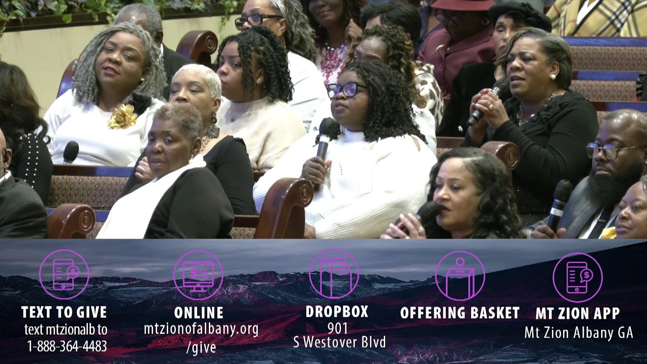 Welcome to Worship Service at Mt Zion | January 5, 2024