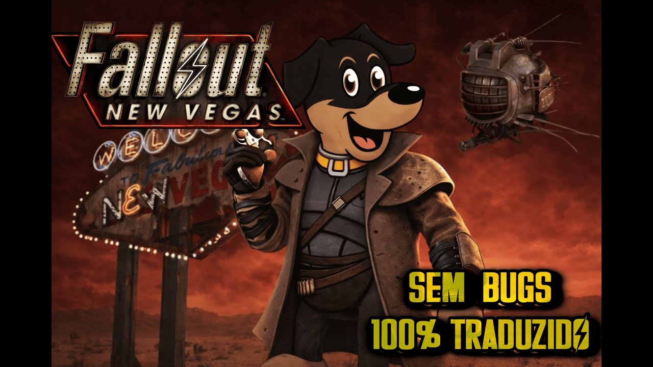 Como Jogar FALLOUT NEW VEGAS Sem Bugs | Traduzido | Com Gráficos Melhorados