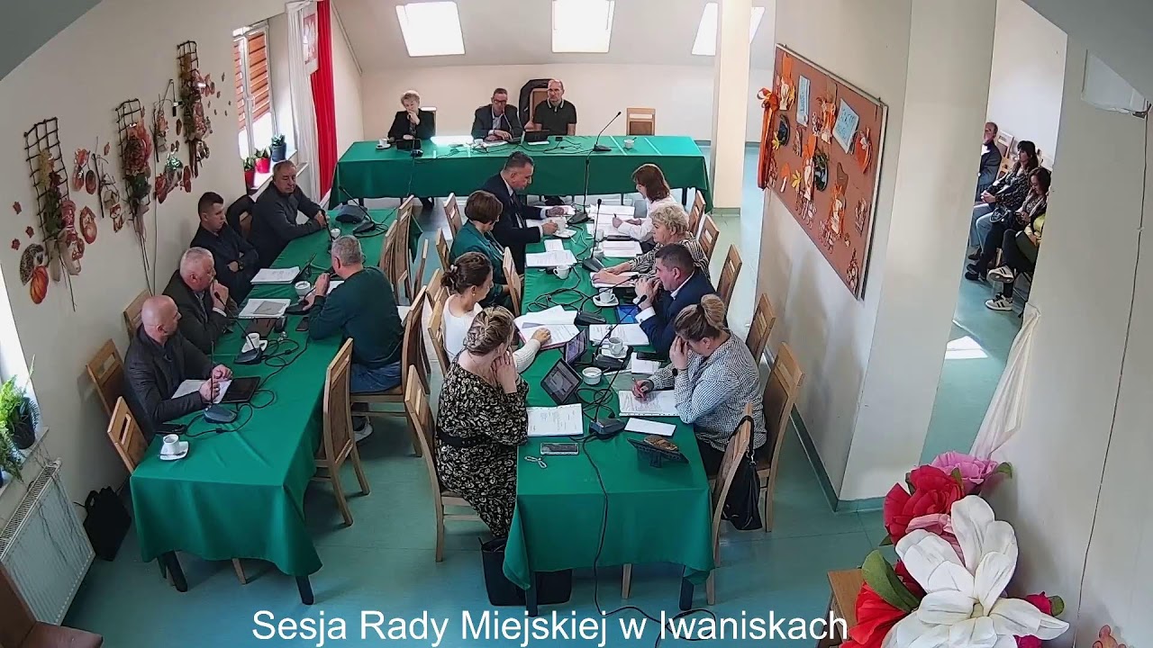 Urząd Miasta i Gminy Iwaniska - transmisja sesji Rady Miejskiej 30 X 2025