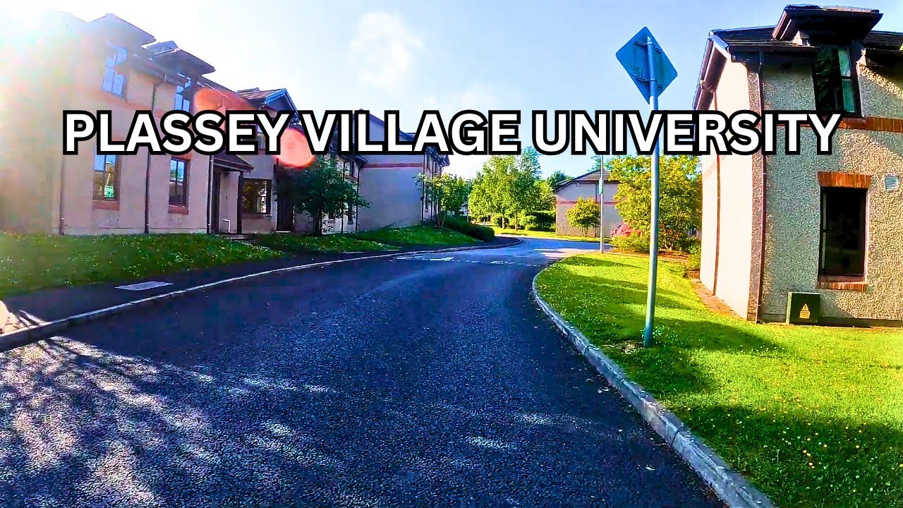 Tour Of Plassey Village University Of Limerick Ireland 4K@60 FPS
