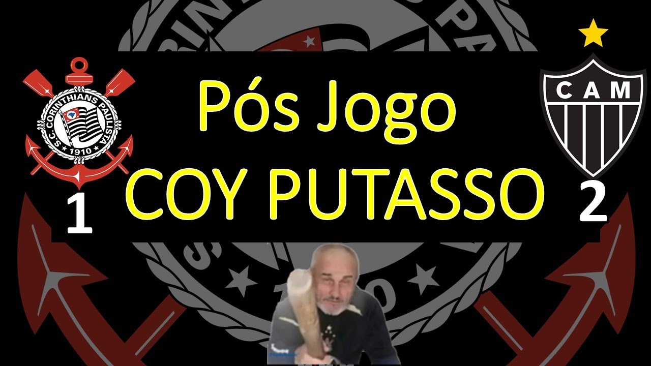 Pos Jogo - Corinthians 1 x 2 Atlético-MG - Crianças não vejam esse vídeo! Coy e Edu Putassos da Vida
