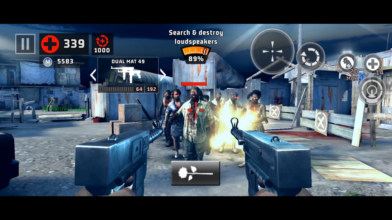 DEAD TRIGGER 2 DUAL MAD 49 VS PP-19 BIZON COMPARISON GAMEPLAY HIGHLIGHTS (COMPACT) #dt2