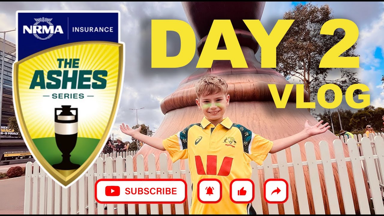 Ashes 2025 Vlog – Day 2 Drama! Australia vs England 1st Test (Nov 22)