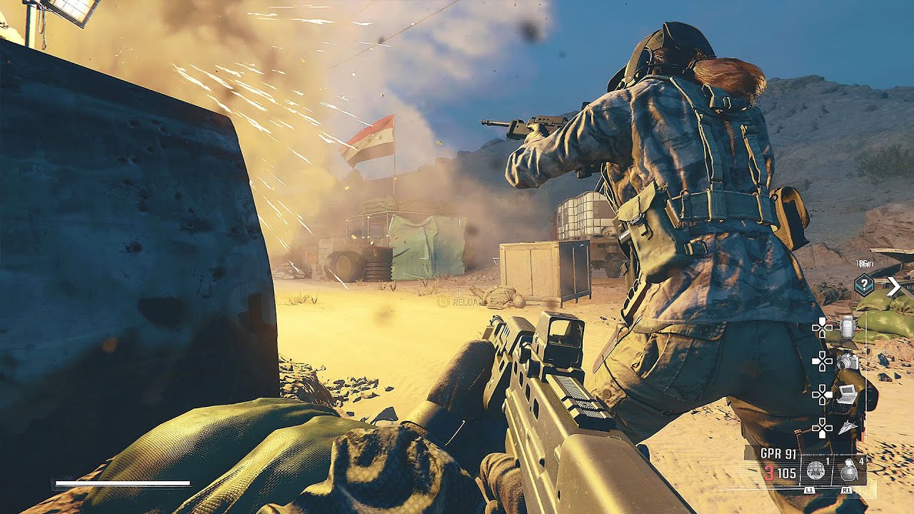 Black Ops 6: Desert Storm Mission with Desert Storm Soundtrack