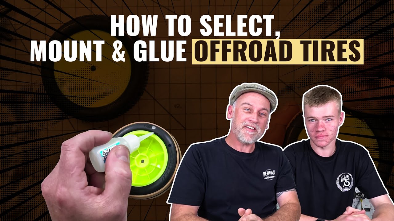 How to Select, Mount, and Glue Offroad Tires | #askhearns