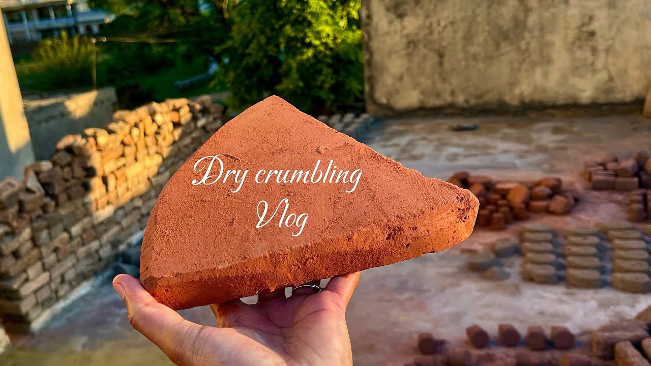 ASMR | New Crumbling Vlog is Out | Dusty Dry crumbling