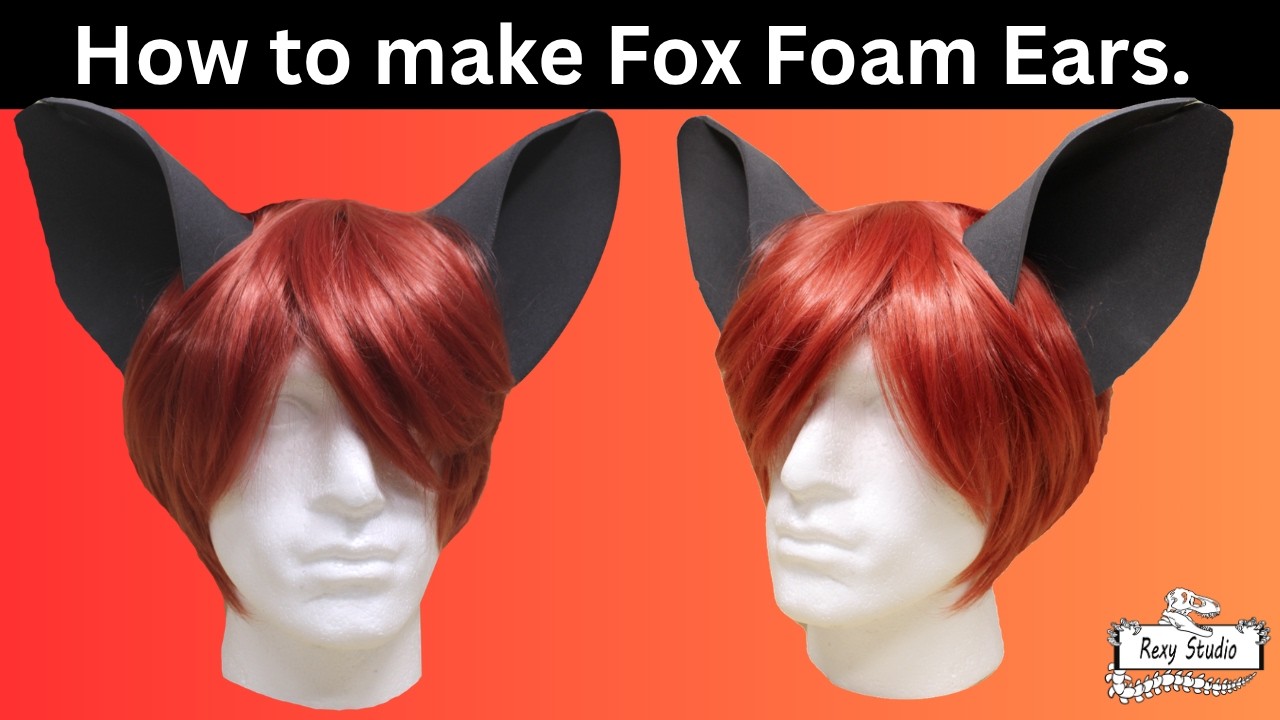 How To Make Fox Ears From Eva Foam