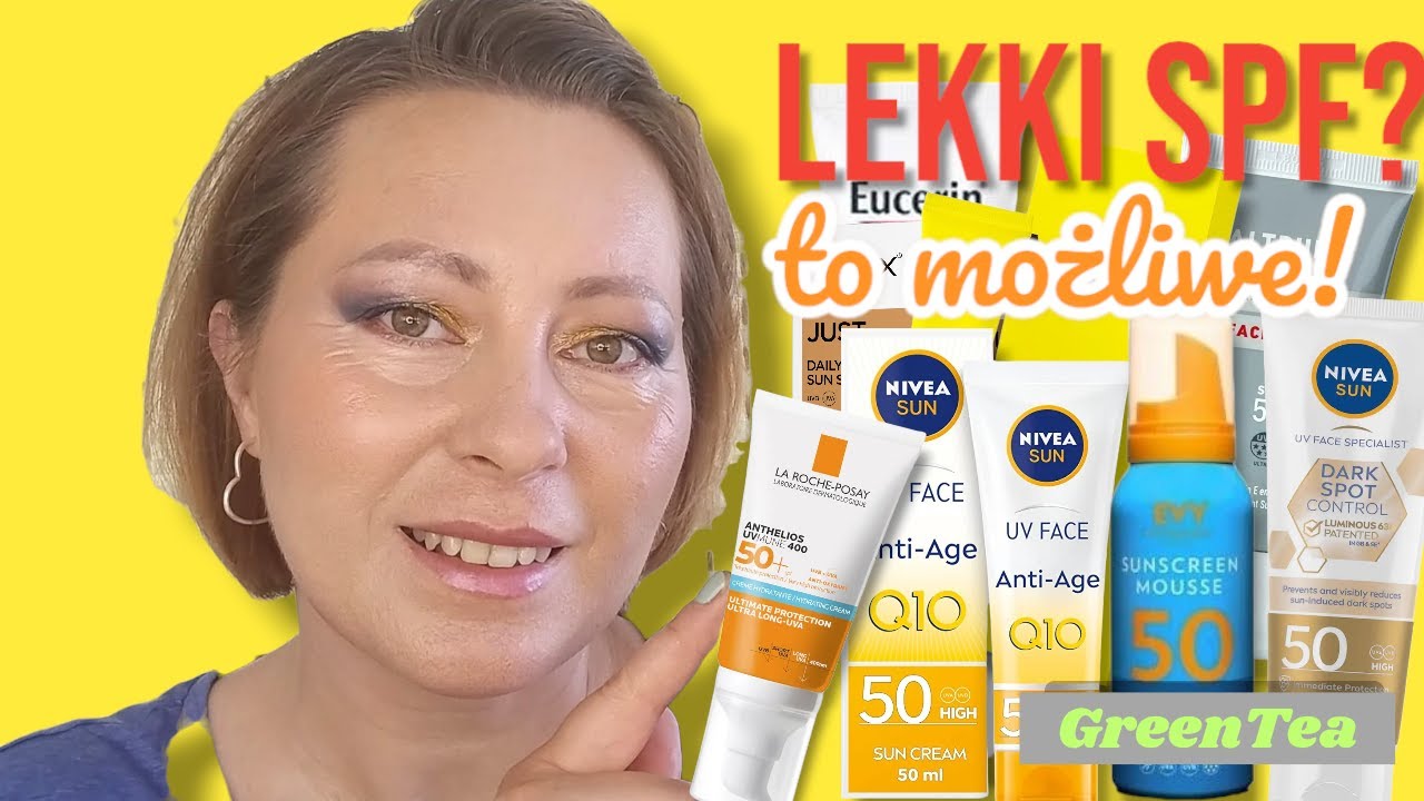 Lekkie kremy SPF dla cery tłustej, problematycznej i mieszanej | GreenTea