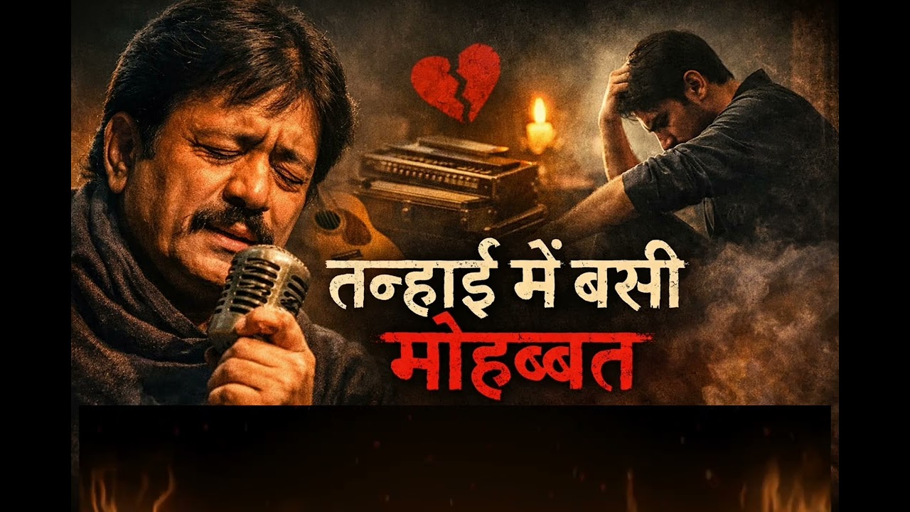💔 तन्हाई में बसी मोहब्बत |  Sad Ghazal | @surstudio001 