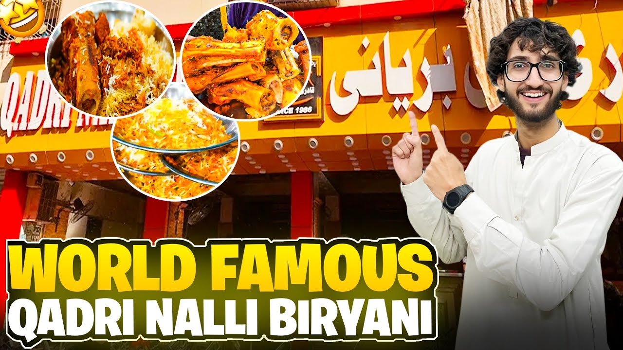 Karachi Ki Sab Sa Famous Nalli biryani khany chaly gaye 🍲|| Itna Crowd Biryani par😱 