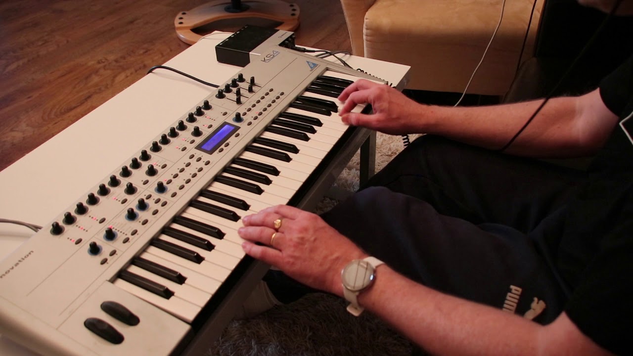 Novation KS4 Sound demo.