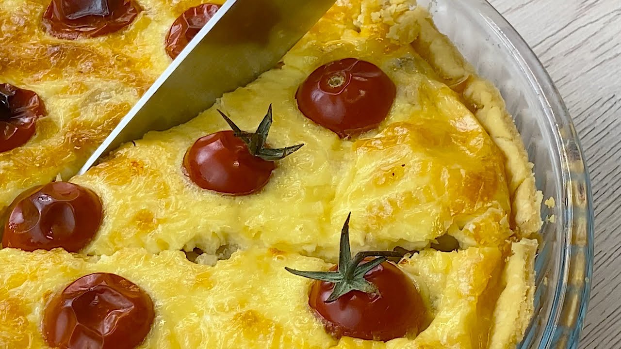 Французский Киш лорен Курицей и грибами / Kish loren pirogi