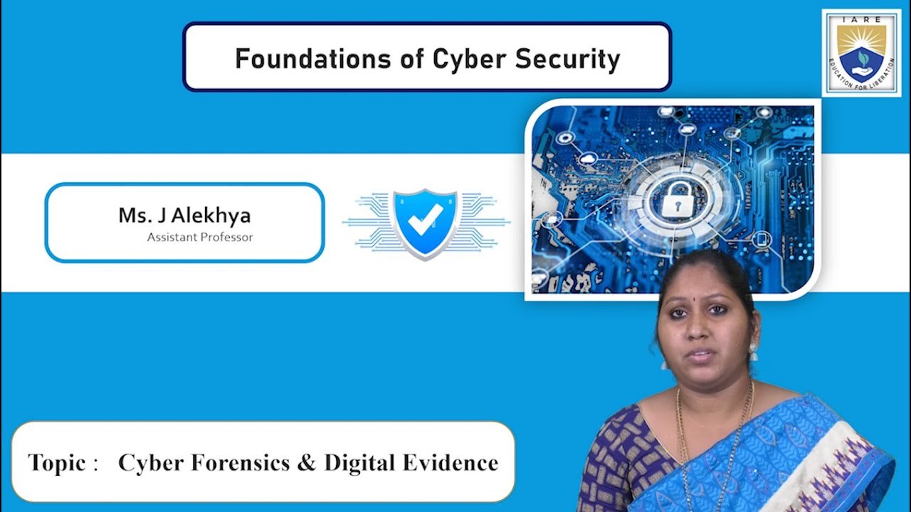 Cyber Forensics & Digital Evidence by Ms. J Alekhya