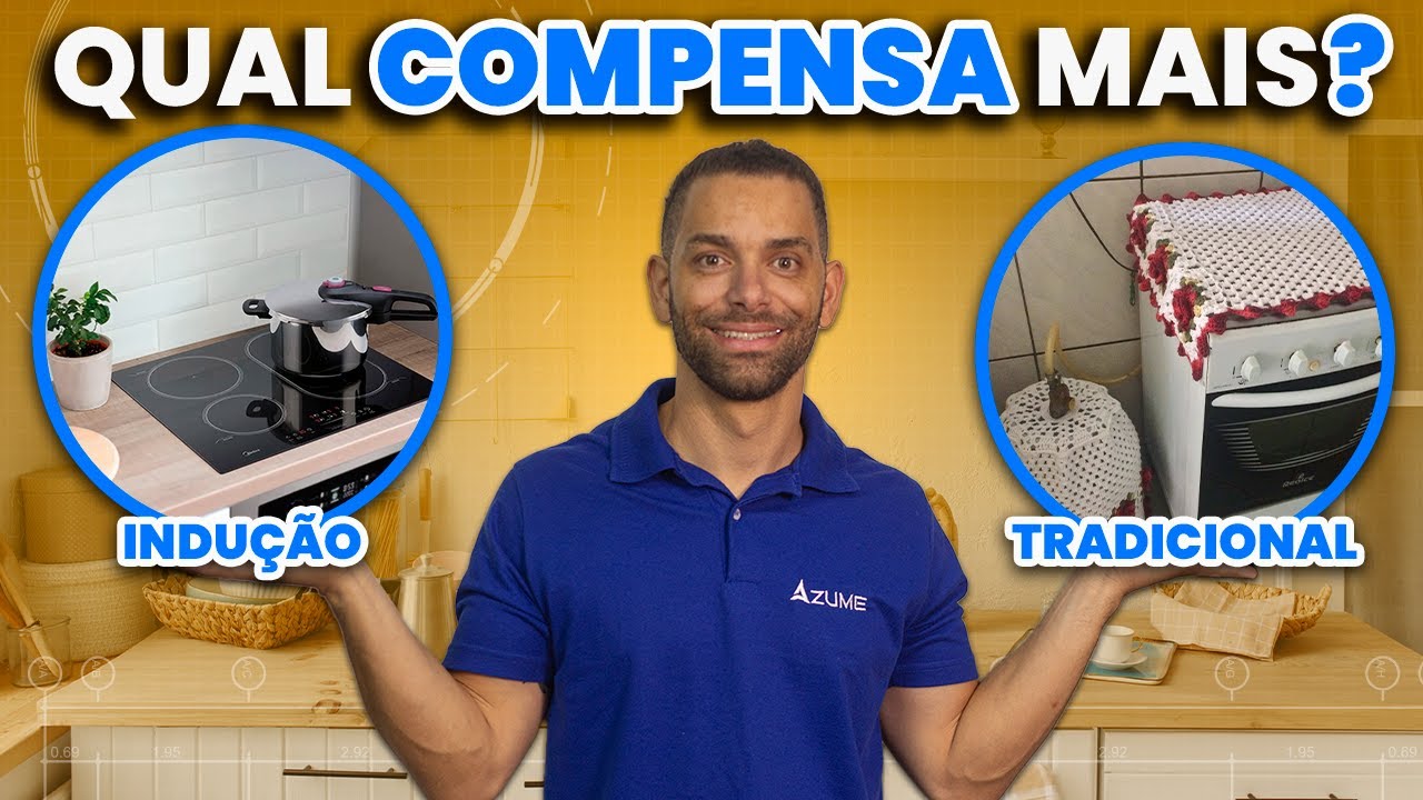 FOGÃO a GÁS ou INDUÇÃO. Qual é mais VANTAJOSO?