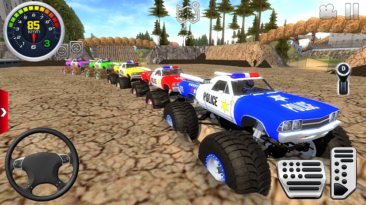 Monster Truck Mega Ramp Impossible Driver - Car Extreme Stunts GT Racing - Android / IOS GamePlay #1